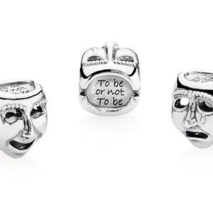 Authentic Pandora "Theater Mask" Charm